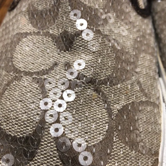 Coach deck shoes 8.5 brown and khaki - Picture 5 of 9